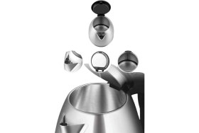 Resim Epilons Çelik Su Isıtıcı Kettle Dayanıklı Paslanmaz Çelik Uzun Ömürlü 