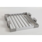 Resim Batudesign Açık Gri 864 mm Frenli Harmonic Pantolon Askısı (01.008.03) 