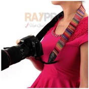 Resim Canon Fotoğraf Makinesi Boyun Askısı Raypro Likya Desenli Askı 