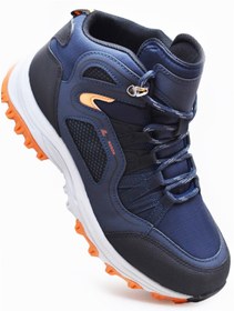 Resim MP Mp 2603 Kadın Unisex Erkek Lacivert Turuncu Kalın Taban Trekking Outdoor Spor Sneaker Kışlık Bot 