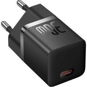 Resim Baseus GAN5 Mini 30W Şarj Cihazı Siyah 
