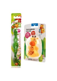 Resim Rocs Kids 3-7 Yaş Diş Fırçası Ve Flipper Hijyenik Diş Fırça Kabı 