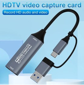 Resim Willowhaven Gri Usb 2.0/3.0 Type-c Video Capture Kartı 1080p 60fps Obs Destekli 