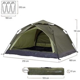 Resim Where Tomorrow Doppel Otomatik Çadır-yeşil Yeşil 