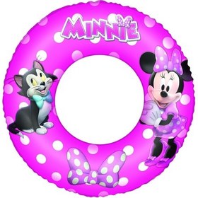 Resim Bestway Mickey Mouse Minnie 56cm Şişme Deniz Simidi - 91040 Mor 