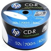 Resim HP CD-R 52X Inkjet Printable 700 mb 50'li 