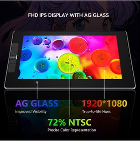 Resim E&D Collection Veikk VK1200V2 8192 Levels 11.6" IPS HD Grafik Tablet + Kalem 