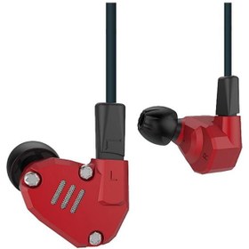 Resim KZ ZS6 Hybrid Quad Driver Kulak İçi Kulaklık Siyah - TEŞHİR 