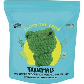 Resim Bakgelal Amigurumi Kurbağa Yapım Kiti Başlangıç Seviyesi Tığ Örgü Çocuk Ve Yetişkin Hobi Seti 