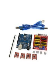 Resim Shineyee 3d Yazıcı Aksesuar Seti Cnc Kalkanı V3 Engrver Montaj Seti Geliştirilmiş Sürüm Geliştirme Kartı 