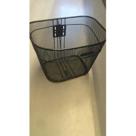 Resim Bisiklet Ön Sepet Demir(Siyah)600gr 