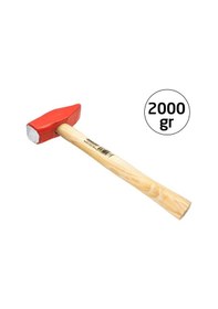 Resim Master 500757 Ahşap Saplı Tesviyeci Çelik Çekiç - 2000 Gr 