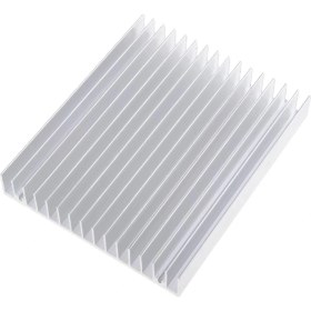 Resim Flameer 1 Pack Alüminyum Isı Lavabo Soğutma Fin Cpu Ic LED Için (120 * 100 * 18MM) # 7 