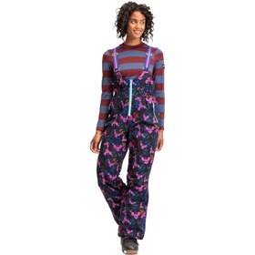 Resim Roxy Rxrowleybib Kadın Siyah Snowboard Pantolonu 