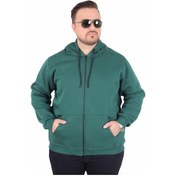 Resim Mocgrande Büyük Beden Unisex Kapüşonlu 3ip Sweat 11701 Neftı Neftı 