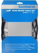 Resim Shimano SIL-TEC Yol Bisikleti Fren Kablo Seti Siyah Y80098011 