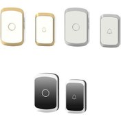 Resim Ganzhoushop Zili, Zili Uzaktan Tak Stil: Siyah Müzik Kumandalı Kapı Kapı Kablosuz Ev Dijital Cacazı Akıllı Ab A20 İo 