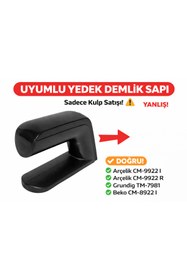 Resim ÖZ BEYAZ EŞYA _ARÇELİK_ CM-9922 I Çay Makinesi Demlik Sapı Kulp Sap Üst Parça (ORJİNAL Y.PARÇA) 