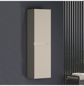 Resim Orka Moonlight 40 cm MDF Mat Vizon Banyo Boy Dolabı 