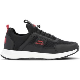Resim Slazenger TADDEO I Kadın Siyah / Kırmızı Sneaker 