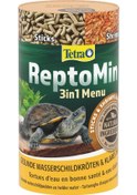 Resim Tetra Reptomin 3in1 Menü Kaplumbağa Yemi 250ml / 44g 