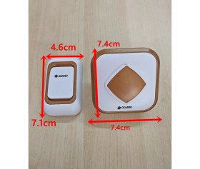 Resim Gaman Enerji Tasarruflu 32 Melodi Kablosuz Kapı Zili Yüksek Ses OCS-0063 