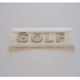 Resim Volkswagen Golf Arka Bagaj Yazısı 