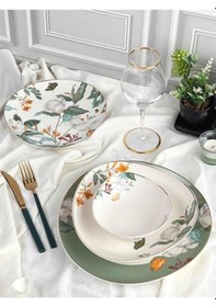 Resim Rossev Yemek Takımı Almira 24 Parça 6 Kişilik 