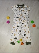 Resim Hayvan Desenli Bebek Pijama 