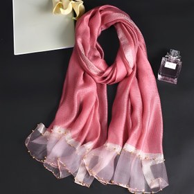 Resim 1 adet Kadın ve Erkekler için Şık Polyester Eşarp, %100 Polyester 67g/m², Boncuklu Detaylı Şık Dokuma Eşarp, Güneş Korumalı Sıcak Şal, Günlük Hafta Sonu Aksesuarı, Tatil ve Arkadaşlar için İdeal Hediye 
