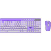 Resim Everest KM-730 Kablosuz Q Multimedia Klavye Mouse Set 