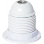 Resim E27 Dişli Duy Beyaz 10'lu Paket, Şık ve Dayanıklı Aydınlatma Aksesuarı 