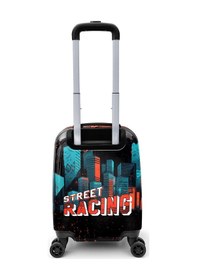 Resim Coral High Kids Yarış Arabası Desenli Çocuk Valizi 16783 Antrasit 