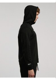 Resim Everlast Champions Collection Siyah Erkek Kapüşonlu Sweatshirt Siyah 