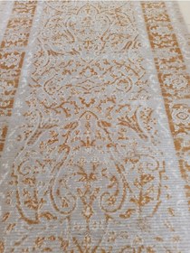 Resim Aslan Home Yatak Odası Takımı Üç Lü Yolluk , Kaliteli Gold Desenli Halı 