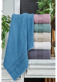 Resim 6lı El Havlu Seti 50x85 Ezgi K.mavi-pembe-mint Yeşili- Bej-krem-mor K.mavi-pembe-mint Yeşili-bej-krem-mor 