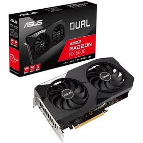 Resim Asus AMD Radeon RX 6600 Dual DUAL-RX6600-8G 8 GB GDDR6 128 Bit Ekran Kartı 