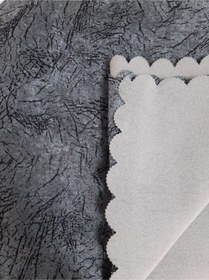 Resim Süngerli Kaymaz Taban Koltuk Çekyat Örtüsü Antrasit 