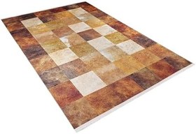 Resim Narvik Bej Modern Pamuk Makine Halısı 80x400 