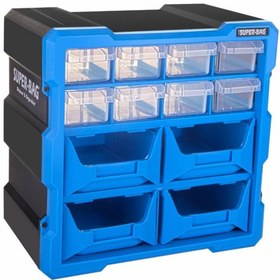 Resim Süper Bag Super-Bag ASR-6009 Monoblok Avadanlık Seti 12 Gözlü Mavi 