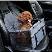 Resim eryatex Araç Oto Ön Koltuk Evcil Hayvan Kedi Ve Köpek Seyahat Taşıma Çantası Puseti Koruyucu Çanta 