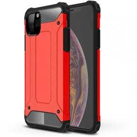 Resim HEPTEKİLETİŞİM Iphone 11 Pro Max Kılıf Armor Köşe Korumalı Çift Katman Tank Zırh Kapak (CRASH) 