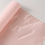 Resim 1 Rulo Hediye Paketleme için Premium Balpeteği Kraft Kağıdı - Şok Emici, Çiçek Astar Malzemesi, 50.04cm x 9.14 metre, Beyaz / Pembe, Kelebek Teması, Yüksek Kaliteli ve Dayanıklı, Şok Emici Malzeme | Fantastik Tarzı Kağıt | Doğal Görünüm, Çiçek Sarma Kağıdı 