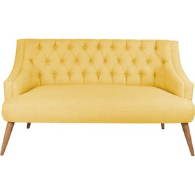 Resim Ze10 Design Lamont Loveseat İkili Kanepe Sarı 