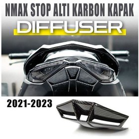 Resim Yamaha Nmax 125/155 2021-2023 Stop Altı Kapak Karbon Diffuser 
