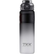 Resim Vagonlife TKK Soft Touch Tritan Pipetli Matara 800 ml Siyah 