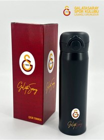 Resim Galatasaray LİSANSLI ORİJİNAL YENİ SEZON GALATASARAY ÇELİK TERMOS MUG 500 ML 