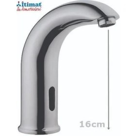 Resim LTG Nova Itimat 681 Fotoselli Lavabo Bataryası Çift Su Girişli 