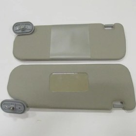 Resim Toyota Corolla Zze121- 2002 2006 Güneşlik Gri Sağ/Sol Set 2 Parça 