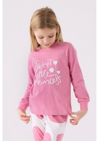 Resim Rolypoly Kız Çocuk Pembe Pijama Takımı Rp3470-c-v1 Pembe 
